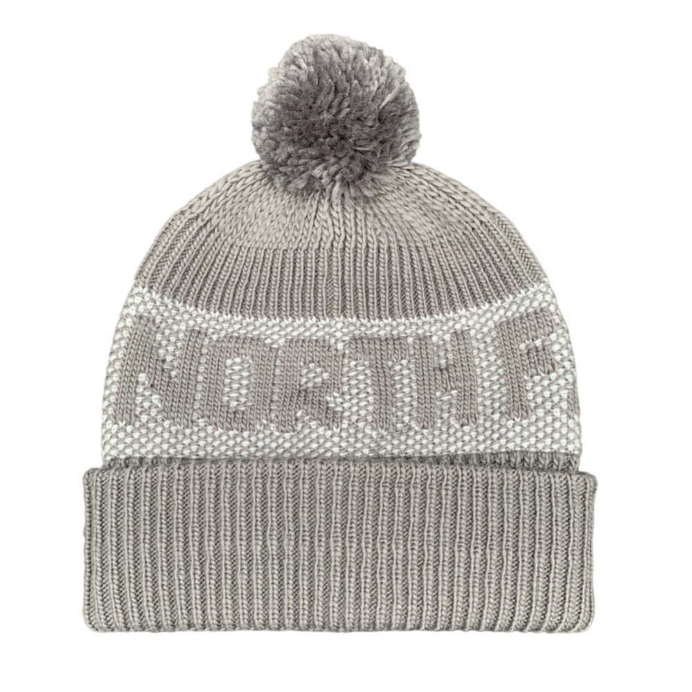 The North Face Retro Cabin Beanie Smoked Pearl Grey Pom NF0A88QWR00-OS